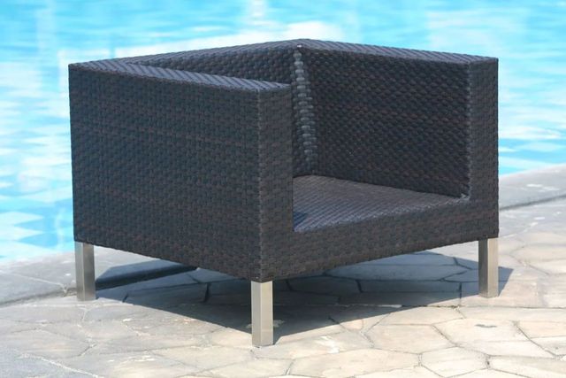 Cabana synthetic wicker single seat