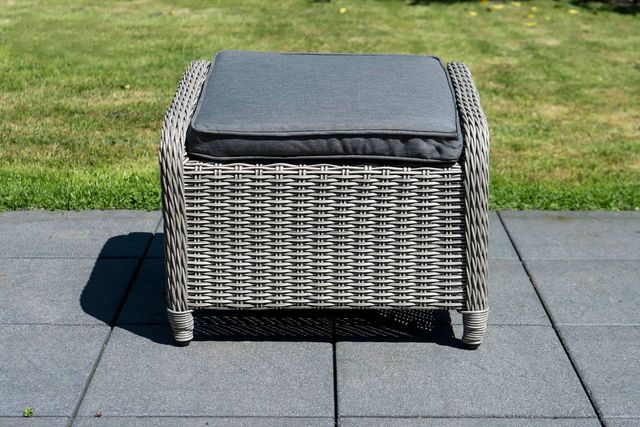 New windsor footstool lgrey