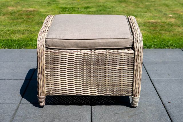 New windsor footstool light brown