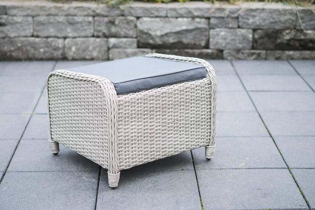 New windsor footstool white